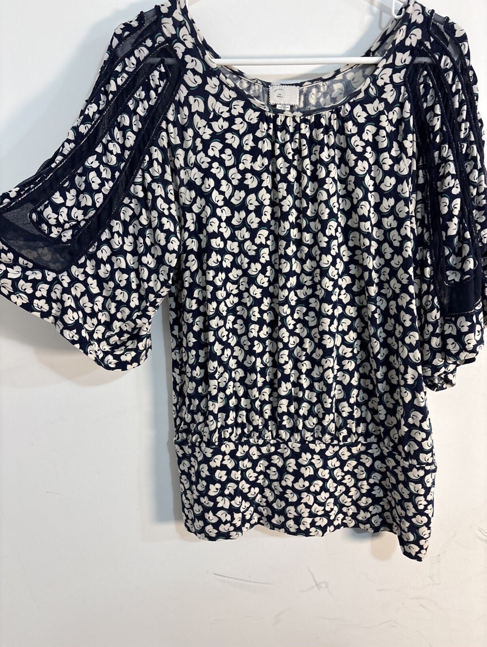 Anthropologie - Postmark Print Blouse Size S